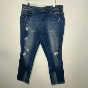 Copperflash Mid Rise Ankle Skinny Jean 20W #40